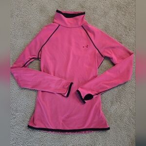 Under Armour Pink and Black Base Layer Size Medium